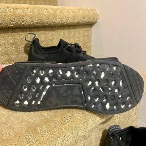 Adidas Black and white mens size 10 NMDS- NEW- never worn